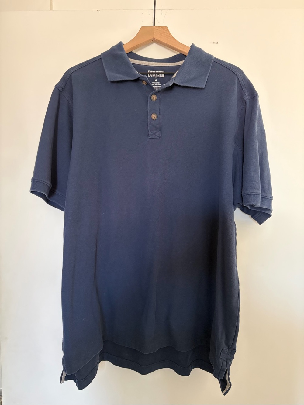 Duluth Trading Co Navy Blue Men's Polo